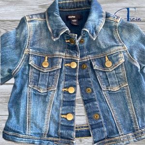 EUC Toddler Icon Denim Jacket 2T